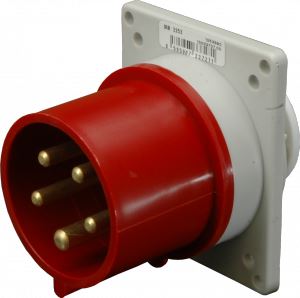 Přívodka vestavná rovná IP44 400V 32A 5-pól - IRR 3253 SEZ