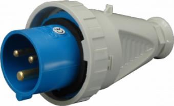Vidlice průmyslová IP67 230V 16A 3-pól - IVG 1632 SEZ