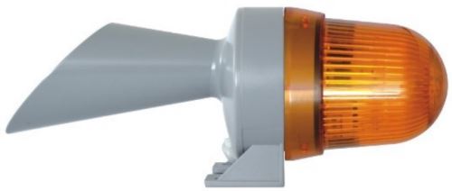 Houkačka HV100-230X-O oranžové záblesky výbojky 100dB 230V/50Hz IP65 vertikální montáž