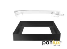Rámeček na přisazenou montáž svítidla LED DOWNLIGHT CCT 12W hranatý černá PN21900013 PANLUX Rámeček na přisazenou montáž svítidla LED DOWNLIGHT CCT 12W hranatý černá PN21900013 PANLUX