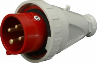 Vidlice průmyslová IP67 400V 32A 4-pól - IVG 3243 SEZ