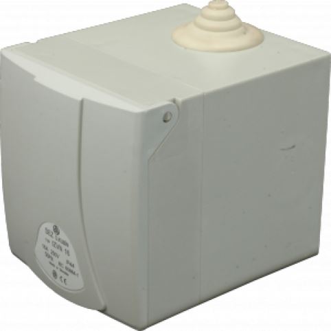 Zásuvka nástěnná 400V IP44 16A 4-pól - IZVN 1643 SEZ