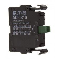 Kontaktní prvek M22-K10 zapínací, čelní upevnění EATON 216376