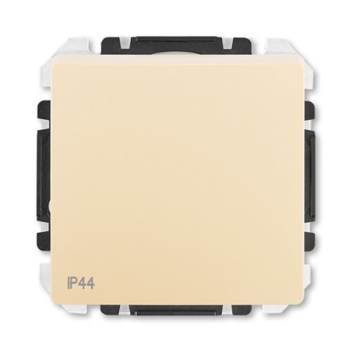 ABB 3557G-A80940 C1 Ovládač zapínací (tlačítko) s krytem č.1/0 IP44 Swing®L krémová