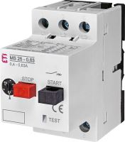 Motorový spouštěč MS25-0,63 0,4-0,63A ETI 004600040