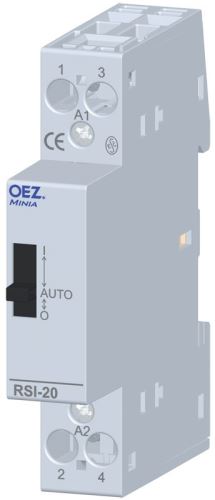 Stykač OEZ RSI-20-20-A230-M s manuálním ovládáním