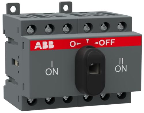 ABB 1SCA104863R1001 Přepínač sítí OT25F3C I-0-II