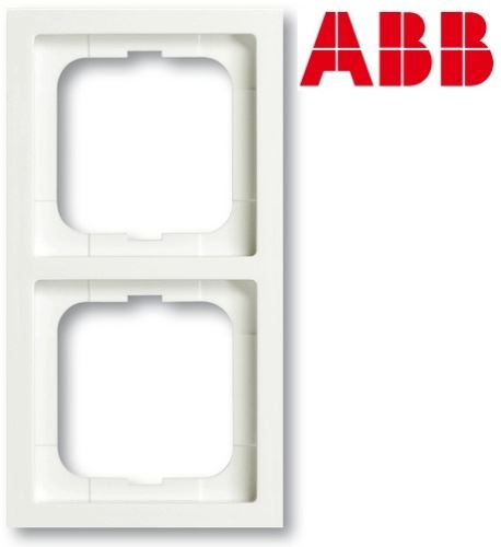 ABB 1754-0-4415 Rámeček dvojnásobný Future® linear mechová bílá