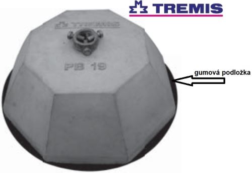 Podložka gumová Podl. PB19 podstavce betonového PB19 TREMIS