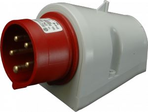 Přívodka nástěnná reverzační IP44 400V 16A 5pól - IPNO 1653 SEZ