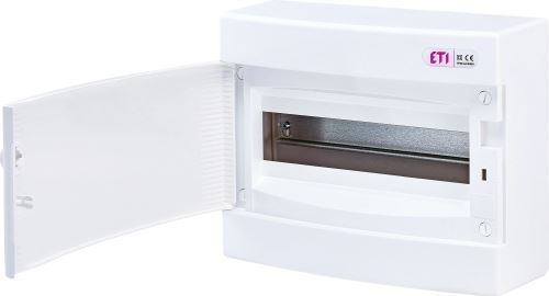 Rozvodná skříň na omítku DIDO-E ECT12PO IP40 bílá dvířka ETI 001101006