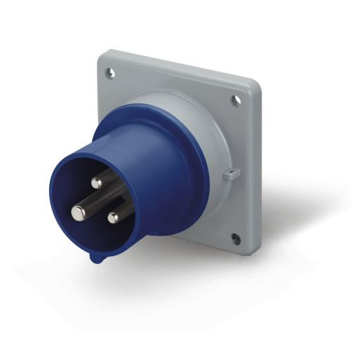 Přívodka vestavná OPTIMA rovná 2P+E, 230V/ 32A, IP44 SCAME - 243.3293