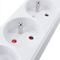 Prodlužovací kabel 5m, 3 zásuvky bílý (2)