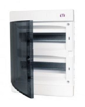 Rozvodná skříň pod omítku DIDO-E ECM24PT IP40 průhledná dvířka ETI 001101012
