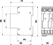 Přepěťová ochrana DA-275-DF6 SPD typ T3 SALTEK (1)