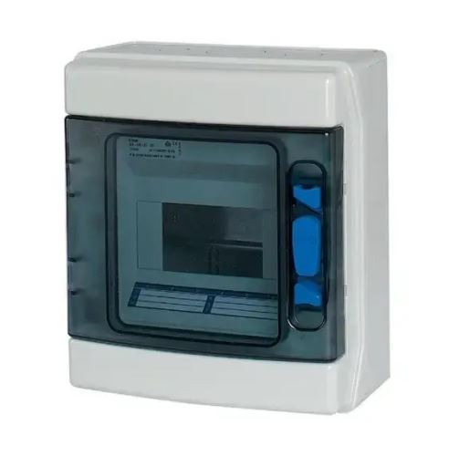 Rozvaděč na zeď EATON IKA-1/6-ST IP65 6 modulů průhledné dveře 174222