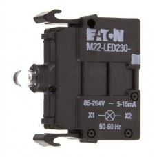 Prvek LED M22-LED230-B čelní upevnění modrá EATON 218059