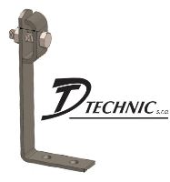 Podpěra vedení na plechové střechy PV 23 nerez 110mm