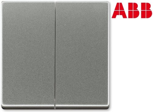 ABB 3559B-A00652803 Kryt spínače dělený Solo®, Solo® carat metalická šedá