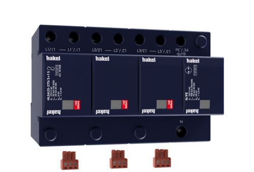 Svodič přepětí HLSA25-275/3+1 S SPD typ 1+2+3 HAKEL