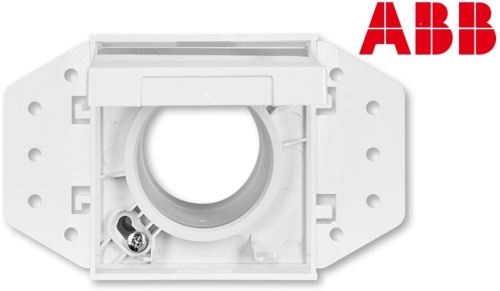 ABB 5530B-A6703084 Zásuvka centrálního vysávání Future® linear, Solo® studio bílá