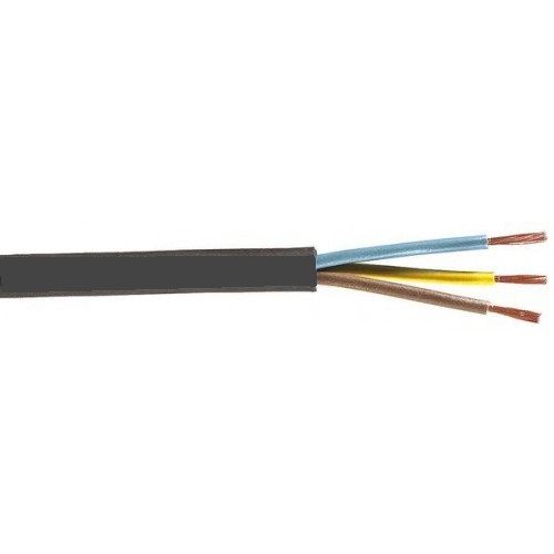 Kabel gumový H05RR-F 3G0,75 mm2 (CGSG) černá