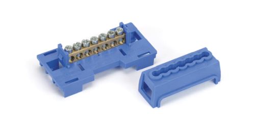 Svorka rozbočovací jednopólová ELCON E7 N 1,5-16mm2 IP20 modrá