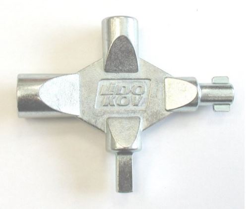 Klíč víceúčelový LK1E slitina ZnAl zinkováno