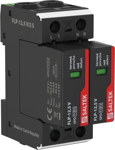 Svodič FLP-12,5 V/2 S SPD typ T1+T2 SALTEK