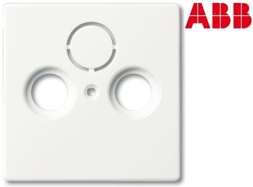 ABB 1724-0-4293 Kryt zásuvky anténní TV+R(+SAT) Future® linear mechová bílá