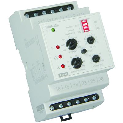 Hlídací napěťové relé HRN-43N/400V ELKO
