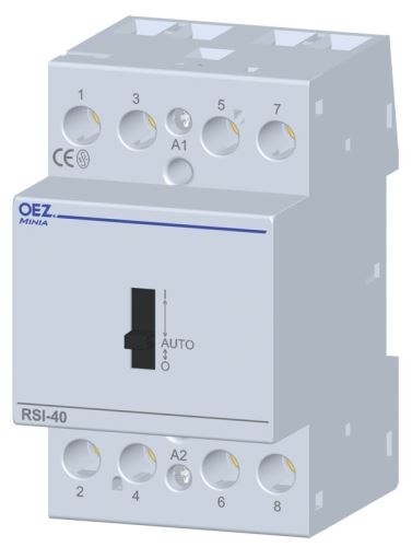 Stykač OEZ RSI-40-40-A230-M s manuálním ovládáním