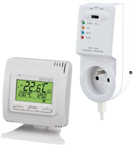 Wifi termostat ELEKTROBOCK BT725 WIFI modul bezdrátový, digitální, týdenní program
