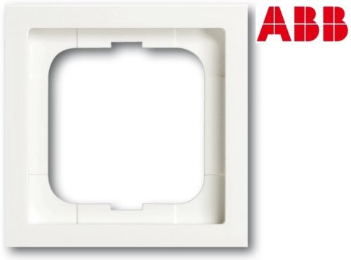 ABB 1754-0-4414 Rámeček jednonásobný Future® linear mechová bílá