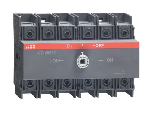 ABB 1SCA105037R1001 Přepínač sítí OT125F3C I-0-II