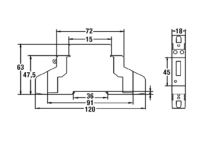 Elektroměr EDIN 111L - 5-45A, jednofázový, 1-tarifní s LCD displejem, IP20 SEZ (1)