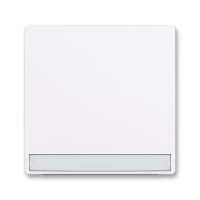 ABB Zoni 3559T-A00610 500 Kryt spínače jednoduchý, popisové pole, bílá