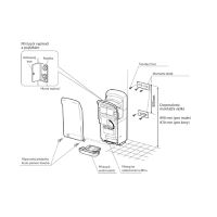 Osoušeč rukou automatický OB 115 2050W tryskový bílá ELEMAN (3)