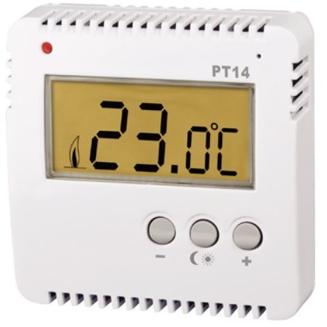 Termostat digitální PT14 pro elektrické topení ELEKTROBOCK