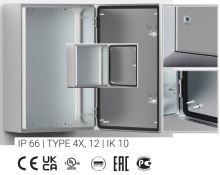Skříň nástěnná nerezová ocel 1400x800x400 IP66 ASR1408040-316 ELDON