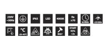 LED reflektor 50W venkovní IP65 MODENA 4000K (neutrální bílá) PANLUX PN33300010 (1)