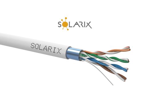 Kabel instalační Solarix CAT5E FTP PVC SXKD-5E-FTP-PVC (balení 305m/box)