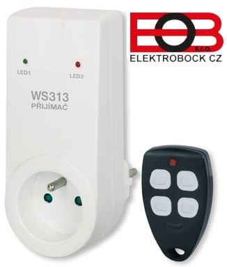 Zásuvka dálkově ovládaná WS313 ELECTROBOCK
