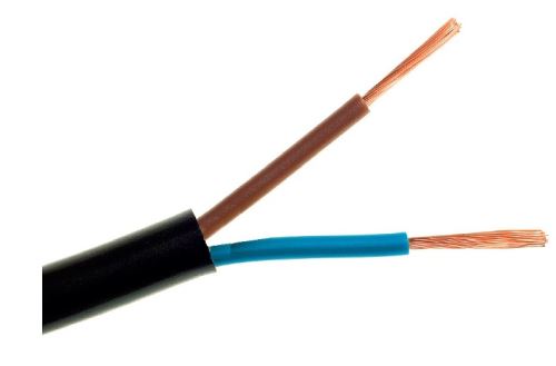 Kabel gumový H05RR-F 2x1 mm2 (CGSG) černá