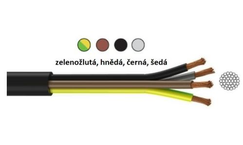 Kabel gumový H07RN-F 4G6 mm2 (CGTG)