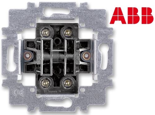 ABB 3559-A87345 Přístroj ovládače zapínacího dvojitého ř.1/0+1/0