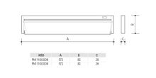 LED světlo pod kuchyňskou linku VERSA LED s vypínačem výklopné 10W 3000K stříbrná PANLUX (PN11100009) (3)
