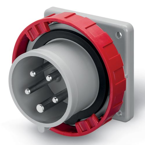 Přívodka vestavná OPTIMA rovná 3P+N+E, 400V/ 16A, IP67 SCAME - 248.1697