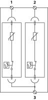 Svodič SLP-PV500 V/U SPD typ PV T2 SALTEK (2)