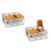 Svorka s páčkami COMPACT 221-613 3x0,5-6 mm2 WAGO